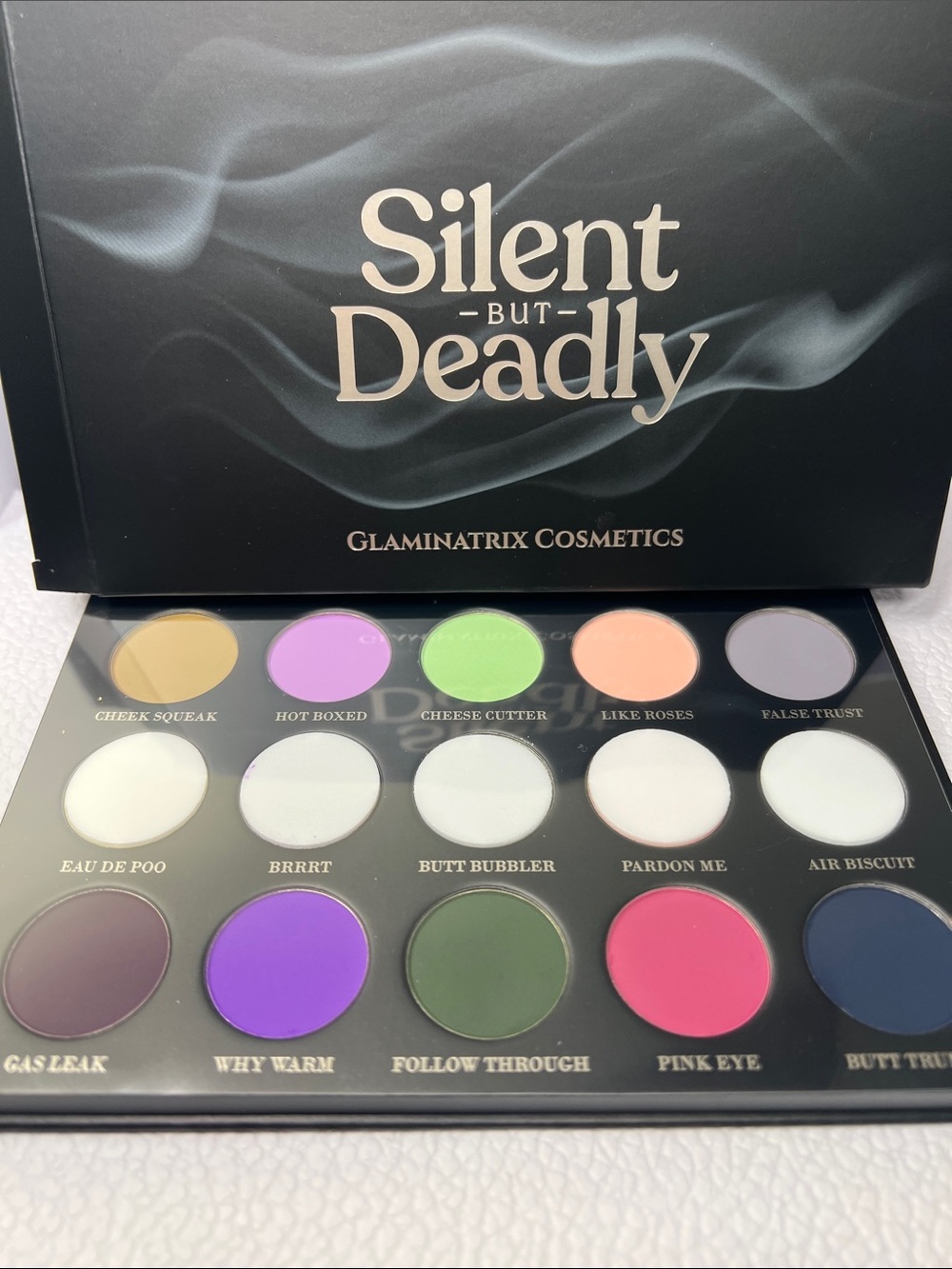 Glaminatrix Cosmetics Silent But Deadly Colorful and Fun Palette